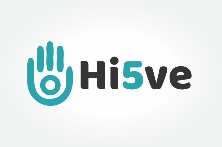 hi5 logotipo kurimas