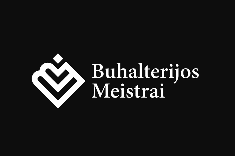 Buhalterijos Meistrai logotipo kūrimas